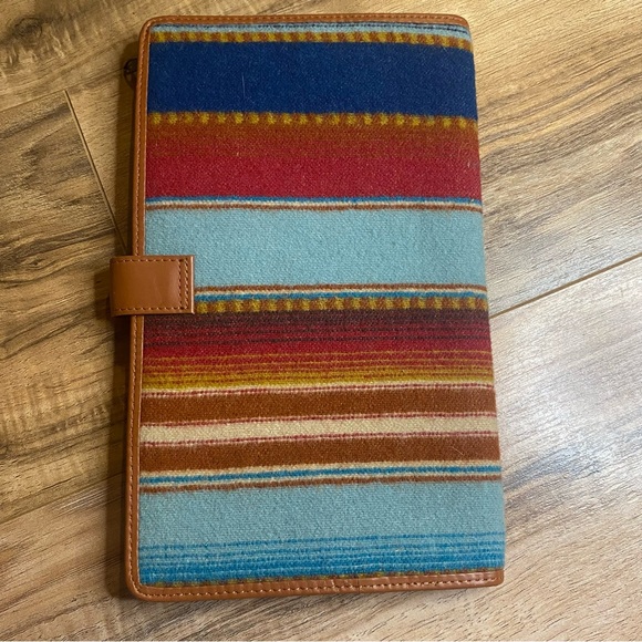 PENDLETON Travel Jewelry Organizer Wool & Leather - Picture 3 of 10